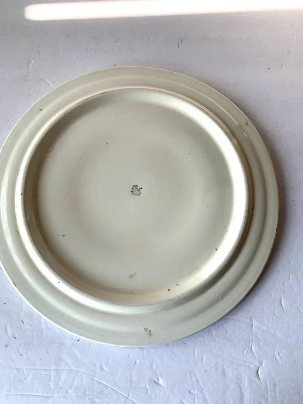 VINTAGE TASHIRO SHOTEN YOKOHAMA CAKE PLATTER  MADE IN JAPAN  HAND PAINTED
